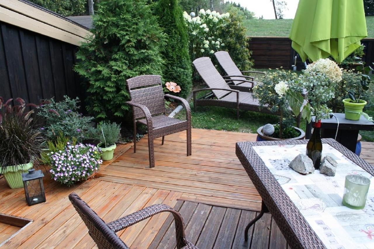 Apartment Am Buchenhain Presseck Exterior foto